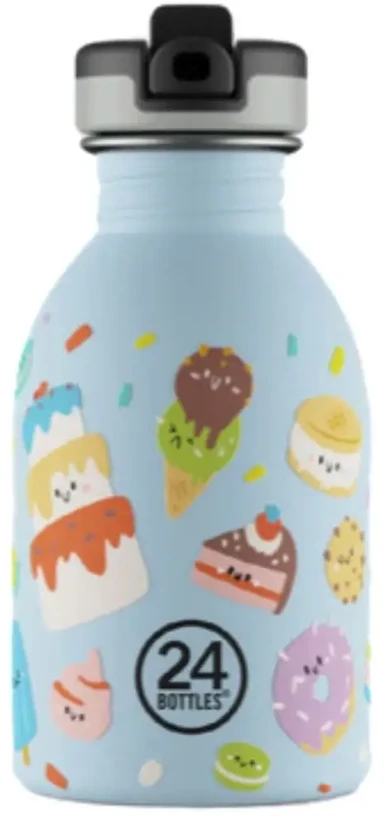 Gertuvė 24Bottles - Urban buteliukas - Sweet Friends - Mėlynas - 250 ml