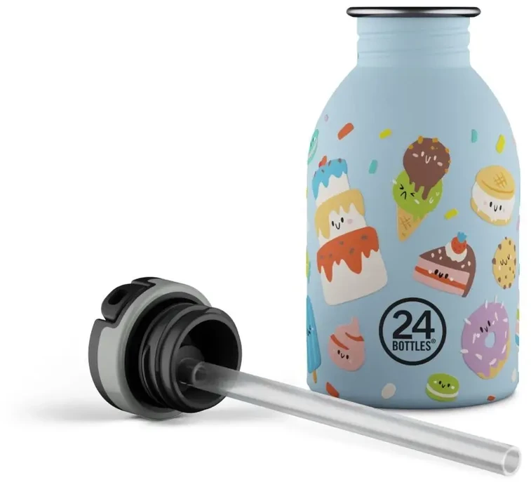 Gertuvė 24Bottles - Urban buteliukas - Sweet Friends - Mėlynas - 250 ml