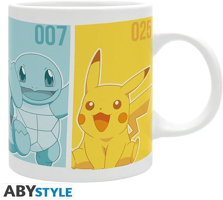 ABYstyle Gb Eye Pokemon Starters puodelis (320ml)