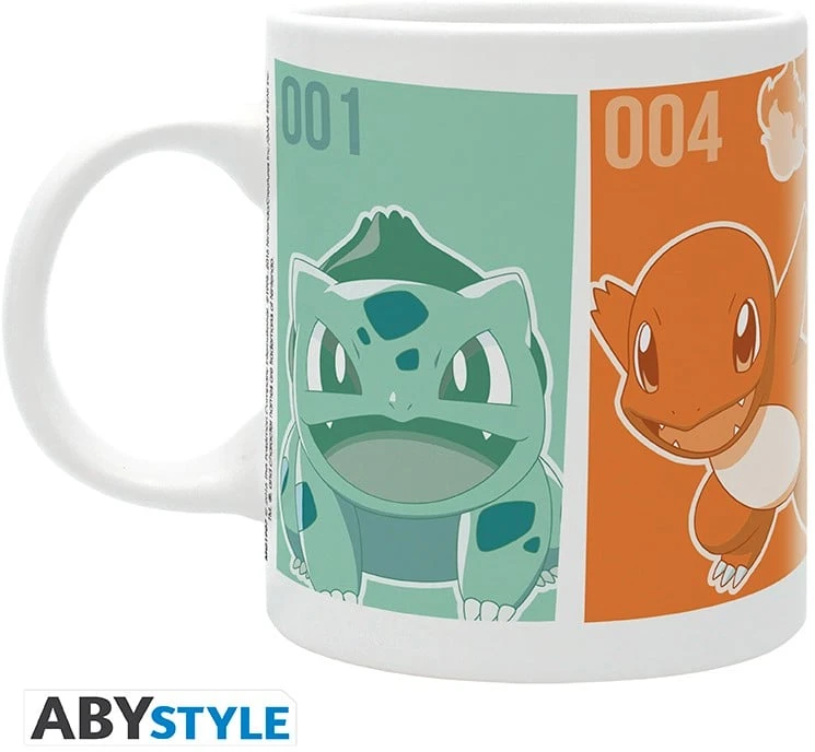 ABYstyle Gb Eye Pokemon Starters puodelis (320ml)