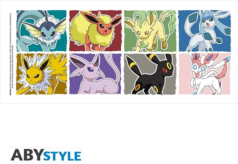 Abysse POKEMON - Puodelis - 320 ml - Evoli Evolutions