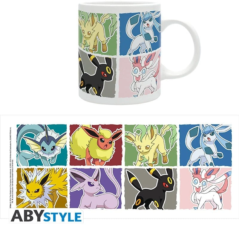 Abysse POKEMON - Puodelis - 320 ml - Evoli Evolutions