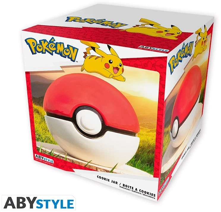 Gertuvė Abysse POKEMON - Sausainių indelis - Pokéball
