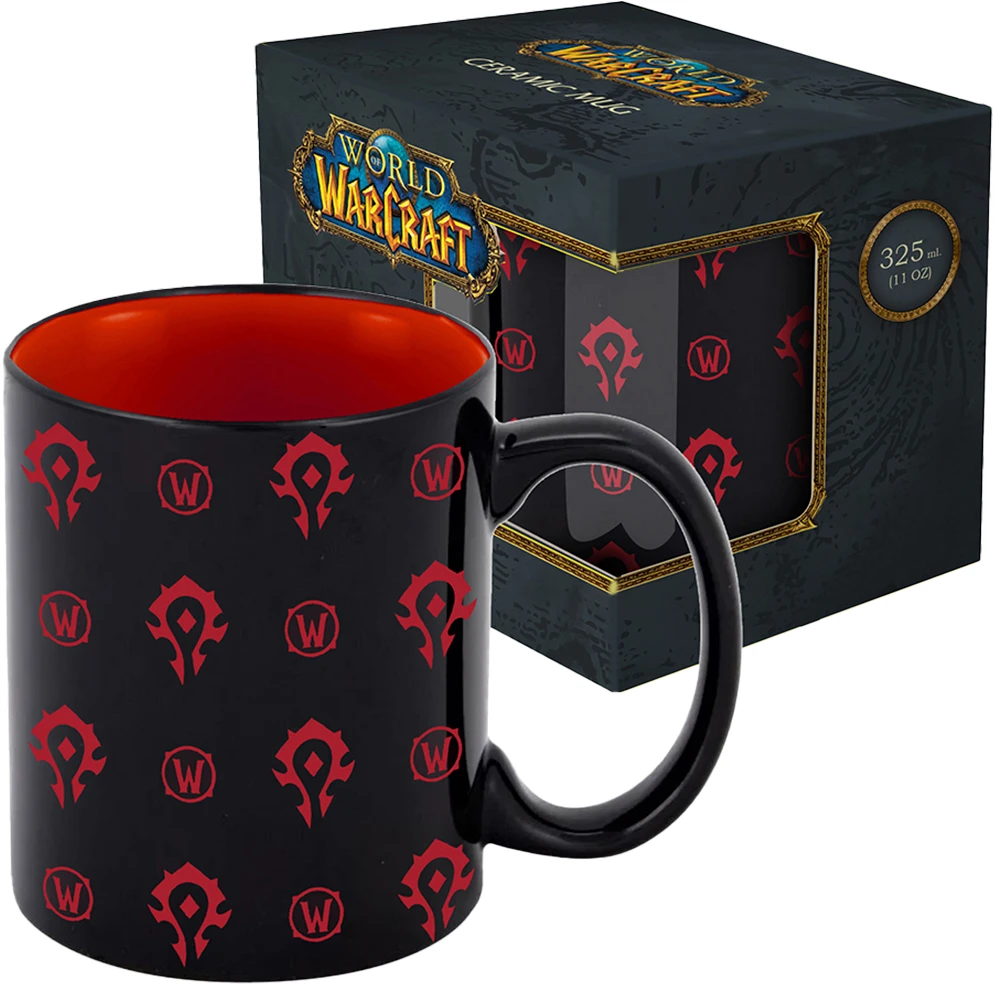 Jinx World of Warcraft: Horde (pattern) Puodelis | 325ml