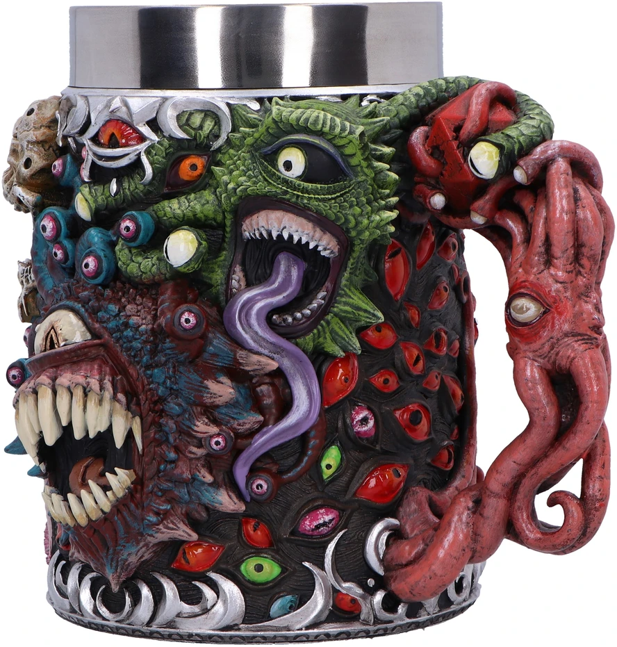 Gertuvė Nemesis Now „Dungeons Dragons“ „Beholder“ alaus bokalas