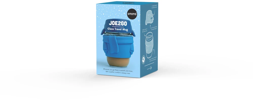 Gertuvė Ototo - Joe2Go termopuodelis - mėlynas