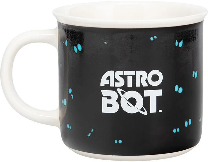 Gertuvė Paladone Astrobot šilumą keičiantis puodelis