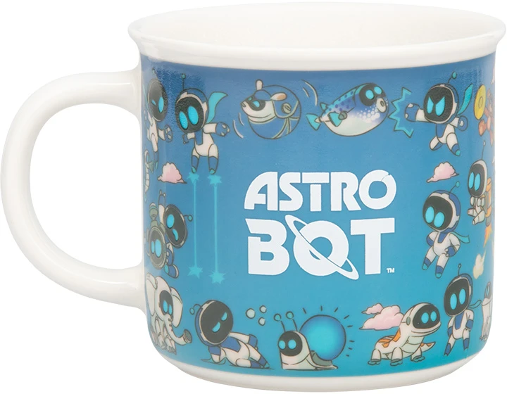Gertuvė Paladone Astrobot šilumą keičiantis puodelis