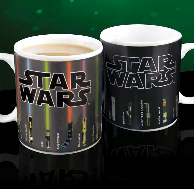 Paladonestar Wars Žvaigždžių karai - Šviesos kardo šilumą keičiantis puodelis (PP3699SW)
