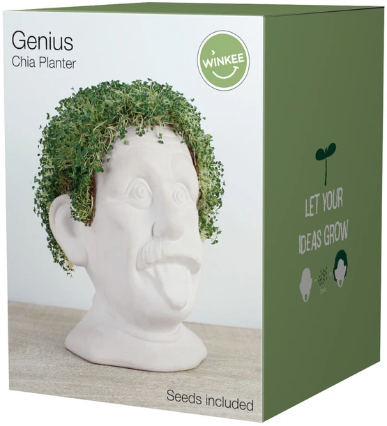 Gertuvė Winkee - Genius chia vazonas - kompaktiškas