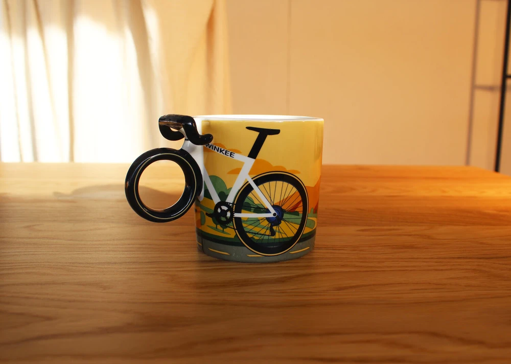 Gertuvė „Winkee“ – kavos puodelis dviračiui „Coffee Ride Bike“ – 350 ml