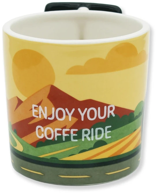 Gertuvė „Winkee“ – kavos puodelis dviračiui „Coffee Ride Bike“ – 350 ml