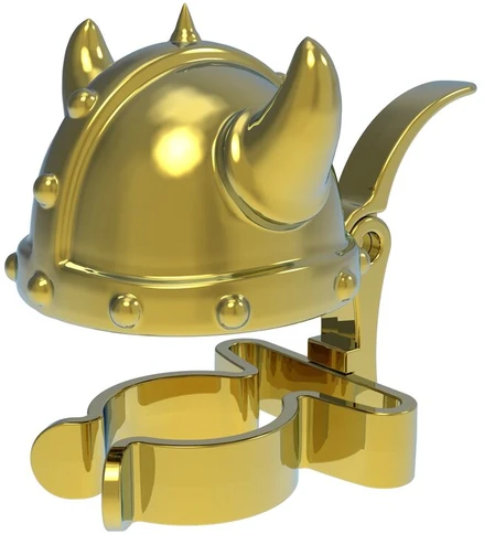 Gertuvė „Winkee“ – vikingų šalmo butelių kamščių rinkinys – 2 coliai