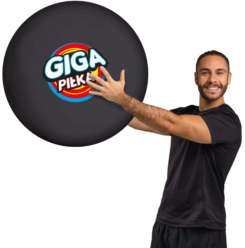 Giga kamuolys juodas