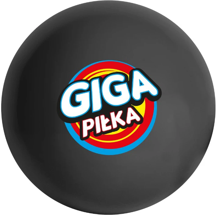 Giga kamuolys juodas