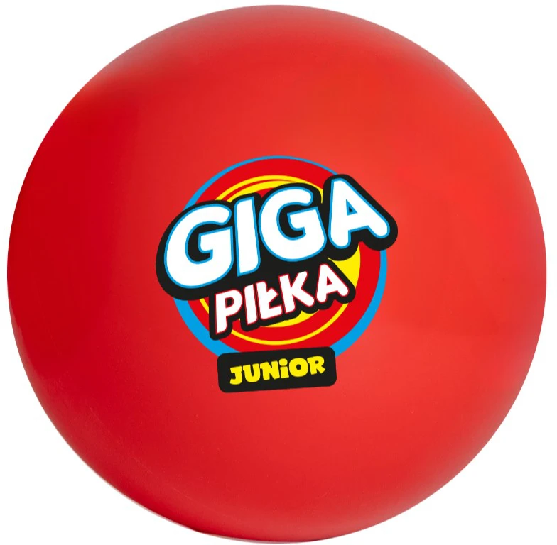 Giga vaikiškas kamuolys raudonas