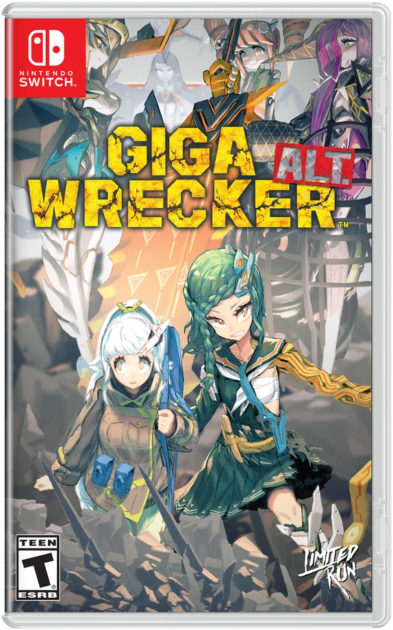 „Giga Wrecker“ alternatyva – Nintendo jungiklis