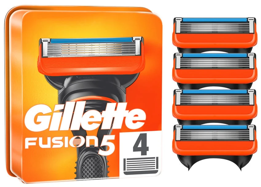 „Gillette Fusion“ rankinis peiliukas, 4 vnt.