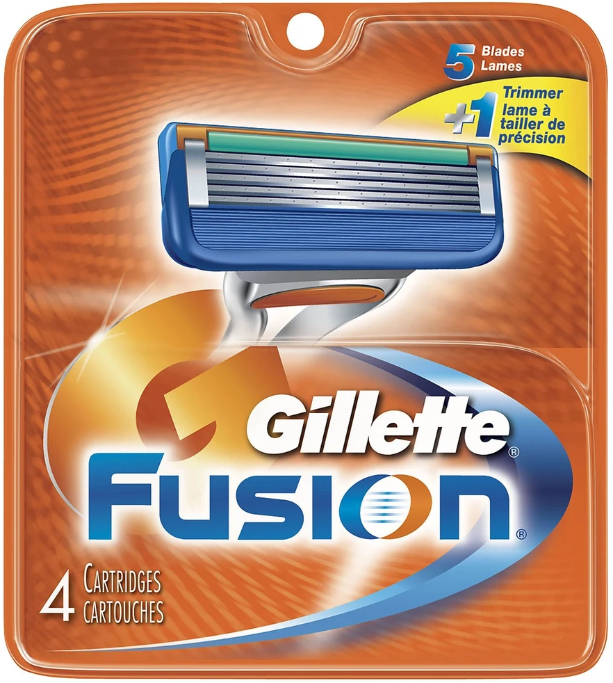 „Gillette Fusion“ rankinis peiliukas, 4 vnt.