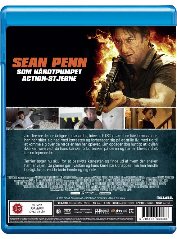 Ginklininkas (Sean Penn ir Ray Winstone)