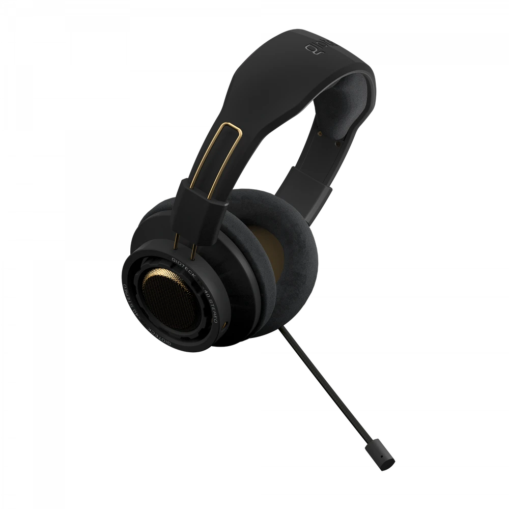 „Gioteck TX-40 S“ laidinės stereo žaidimų ausinės (juodos/bronzinės)