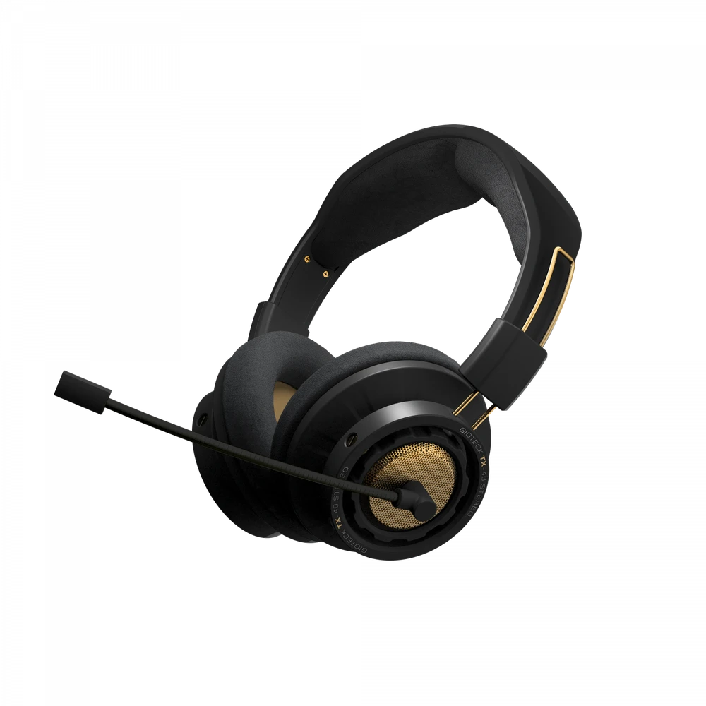 „Gioteck TX-40 S“ laidinės stereo žaidimų ausinės (juodos/bronzinės)
