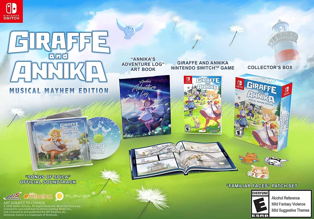 Nis America Žirafa ir Annika (muzikinis chaoso leidimas) – „Nintendo Switch“