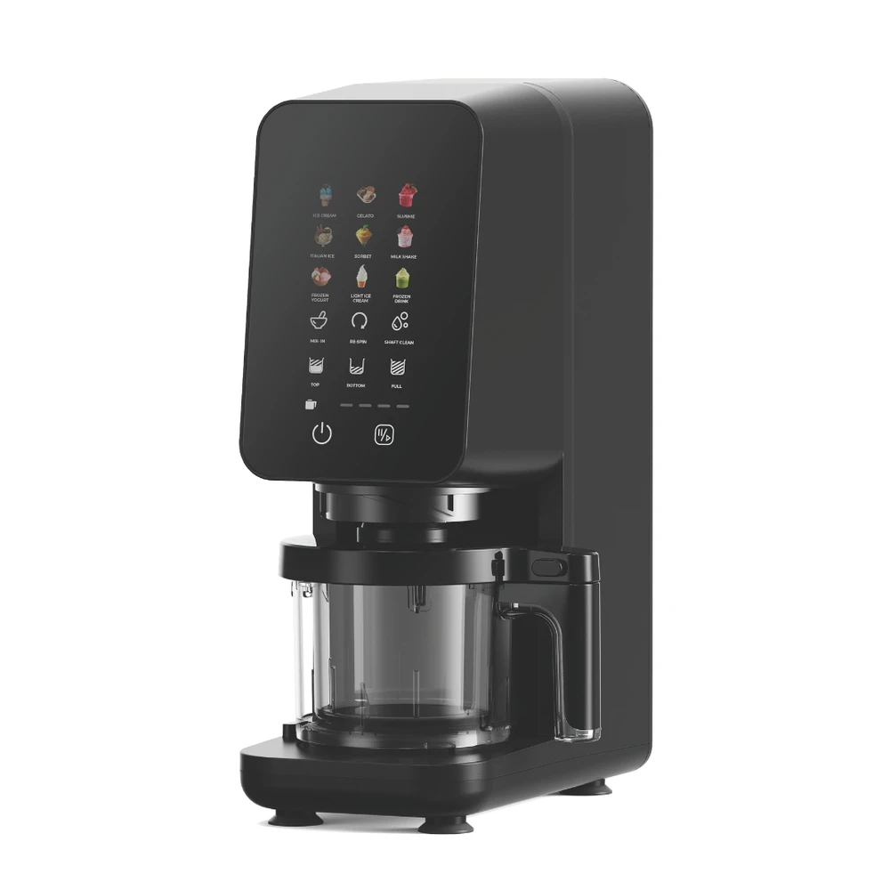 Gladkokken - Ledų gaminimo aparatas - Juodas - 500 ml talpos indelis (pridedami 3 indeliai)