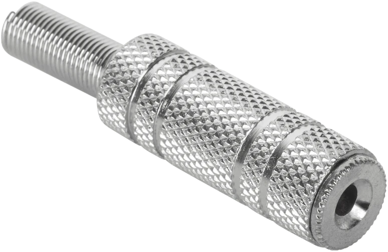 Gniazdo Lizdas 2,5 mm stereo lizdas metaliniu kabeliu „Cabletech“