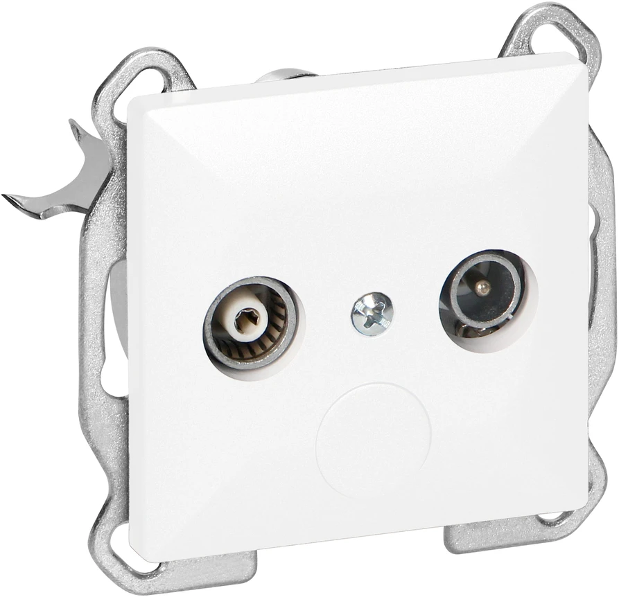 Gniazdo Baltas RTV lizdas Pearl, 1,5 dB