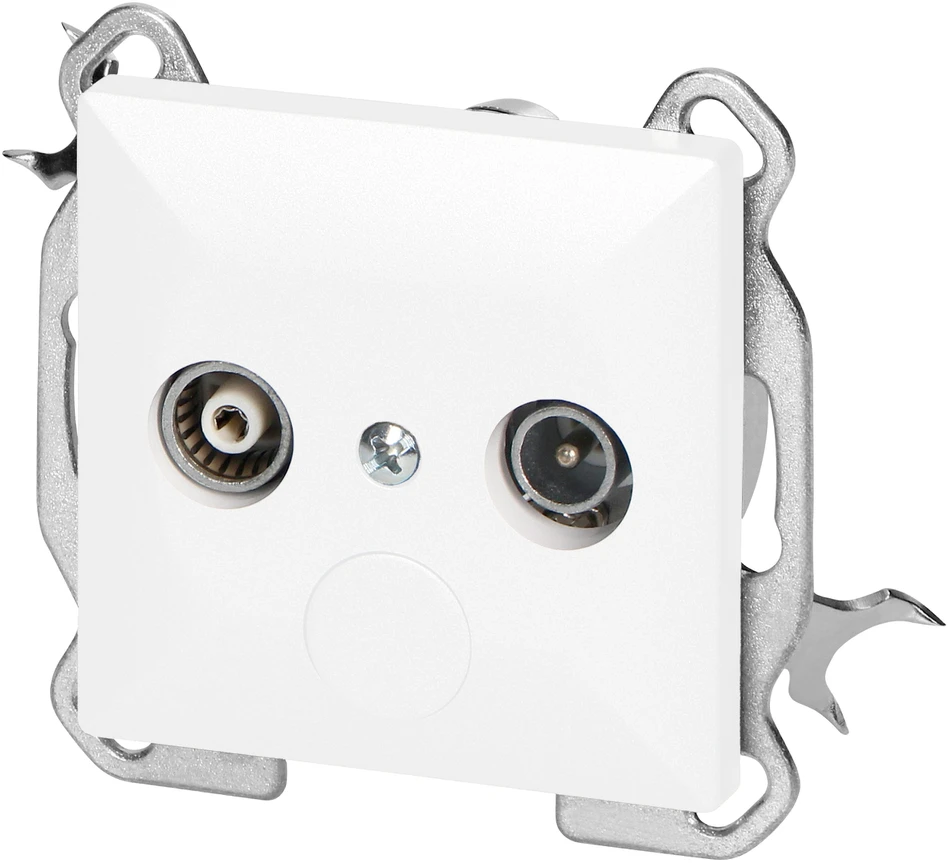 Gniazdo Baltas RTV lizdas Pearl, 1,5 dB