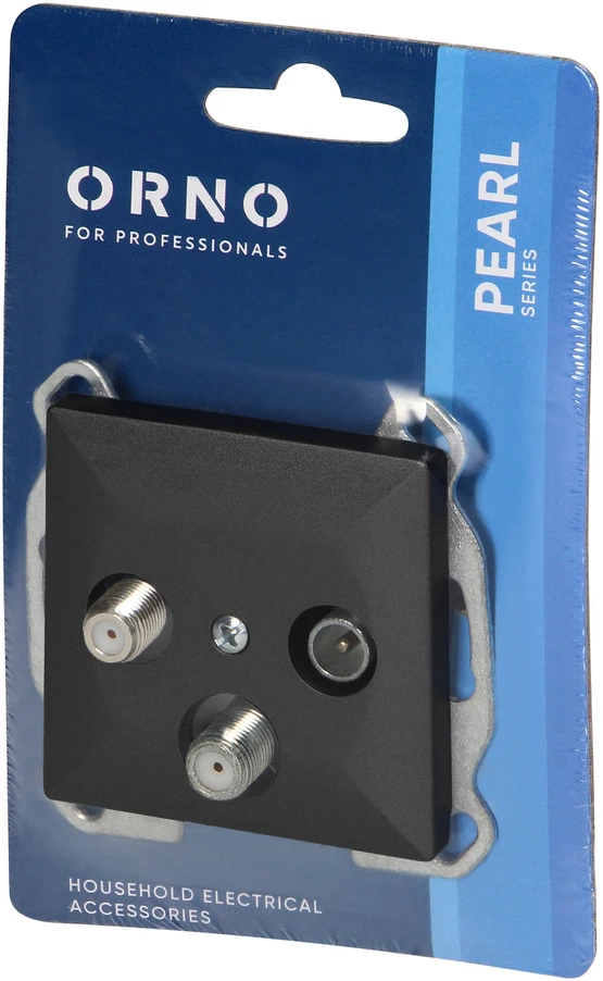 Gniazdo Juodos spalvos televizijos ir palydovo lizdas Pearl GAPS-2P