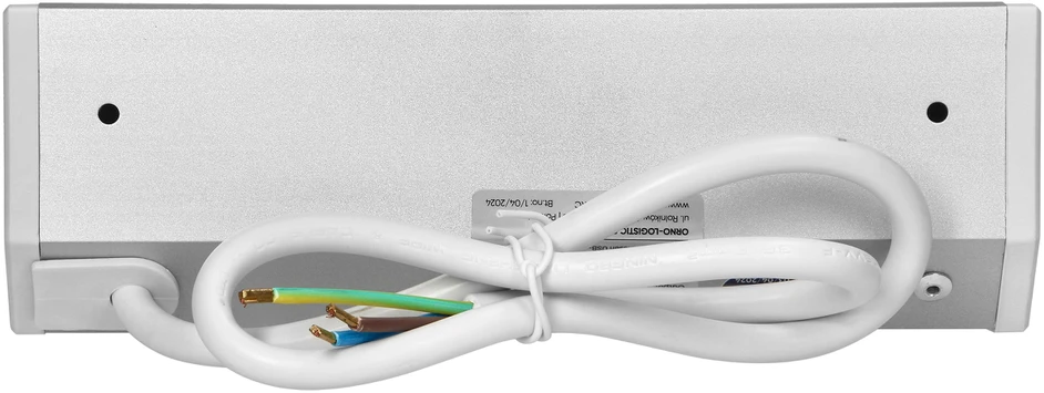 Orno Lizdas Baldinis lizdas 2x2P+Z, 2xUSB (A+C tipo; 2.4A), baltas-sidabrinis