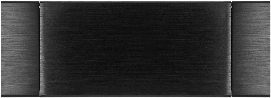 Gniazdo Lizdas Baldinis lizdas, įleidžiamas į stalviršį, su plokščiu frezuotu kraštu, atlenkiamu dangteliu, USB įkrovikliu ir 1,5 m laidu, 2x2P+Z (Schuko), 2xUSB (A+C tipo; 3,6A), juodas