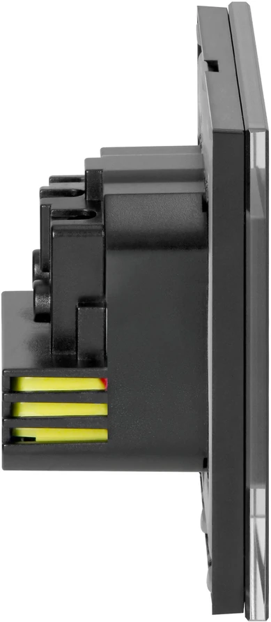 Orno Lizdas Lizdas 2P+Z, USB-A + USB-C, PD, maks. 20W, juodas
