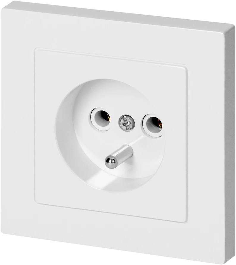 Gniazdo Lizdas Lizdas su 2P+Z, Malta, 16A, 250V, PT-16M, baltas