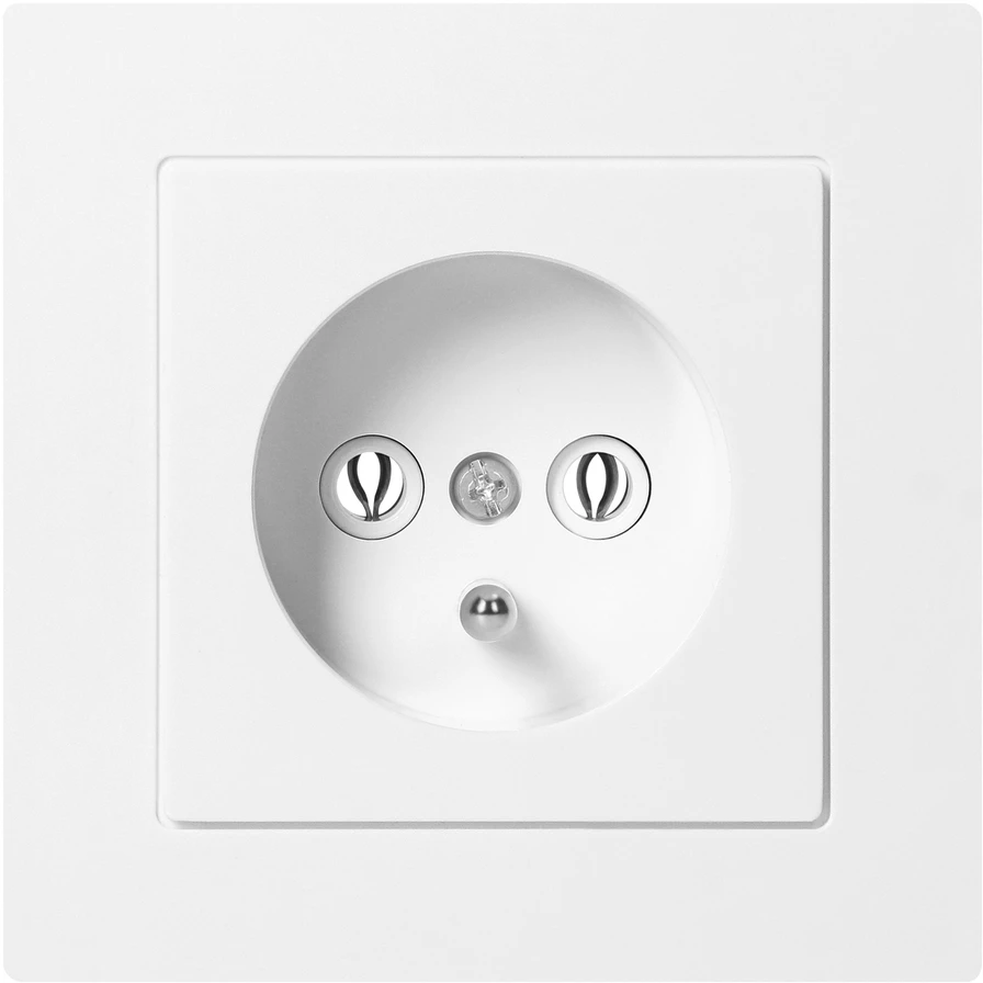 Gniazdo Lizdas Lizdas su 2P+Z, Malta, 16A, 250V, PT-16M, baltas