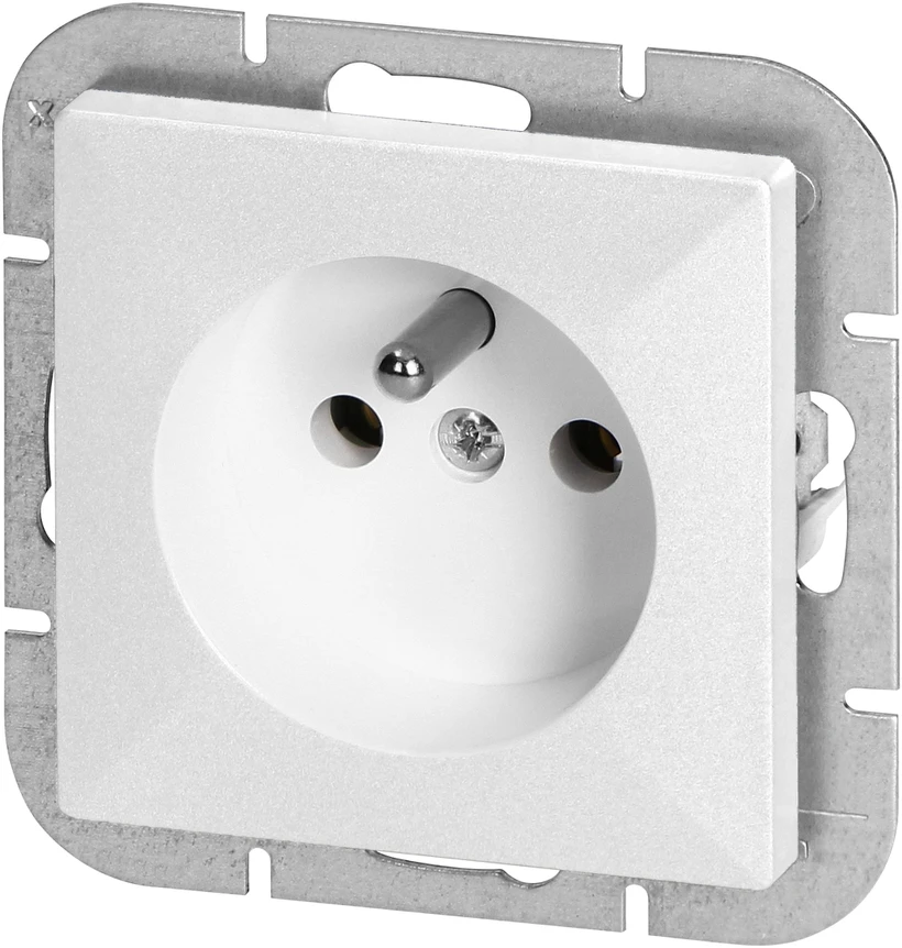 Gniazdo Lizdas Lizdas su 2P+Z Pearl, 16A, 250V, PT-16P, baltas