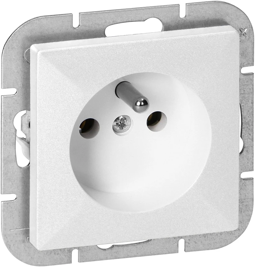 Gniazdo Lizdas Lizdas su 2P+Z Pearl, 16A, 250V, PT-16P, baltas