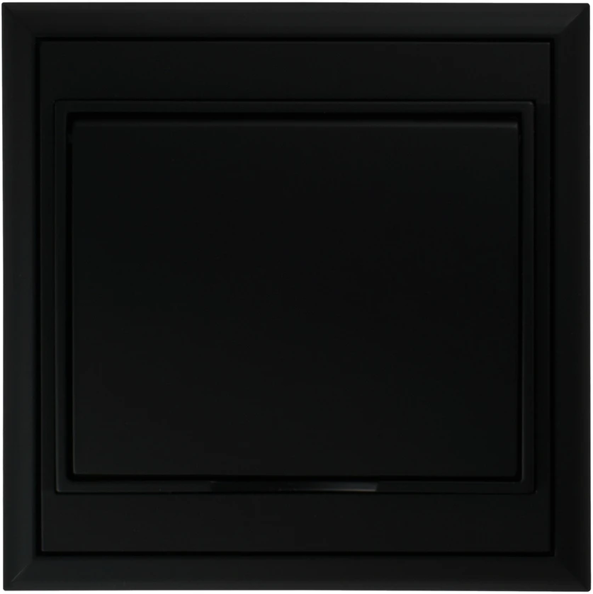 Gniazdo Lizdas Lizdas su 2P+Z, Schuko, atsparus vandeniui su atvartu „Luna“, 16A, 250V, PT-17LH, juodas
