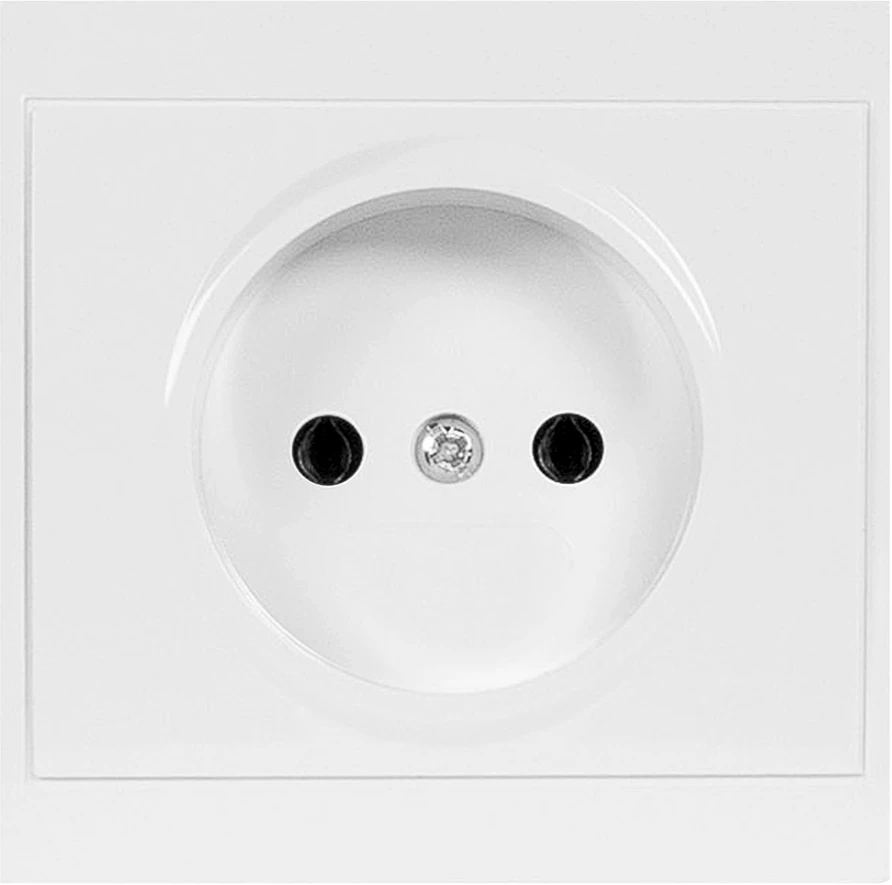 Gniazdo Lizdas Lizdas su išėjimu 2P Luna, 16A, 250V, PT-15L, baltas