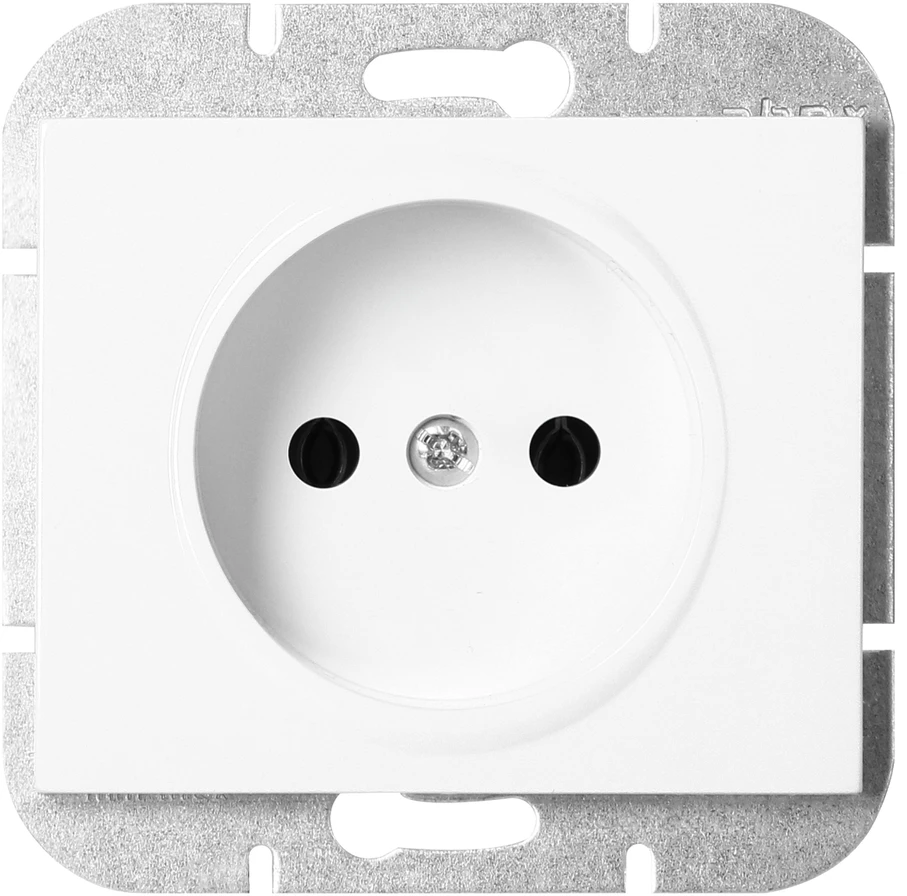 Gniazdo Lizdas Lizdas su išėjimu 2P Onyx, 16A, 250V, PT-15O, baltas