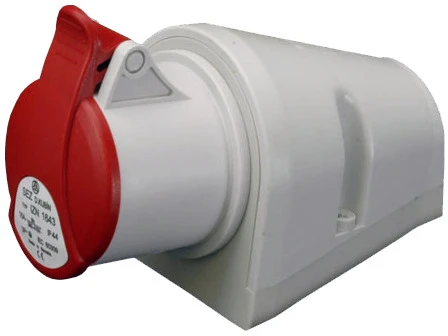 Gniazdo Maitinimo lizdas 16A/4P, IP44