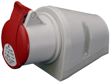 Plastrol Lizdas Maitinimo lizdas 16A/5P, IP44