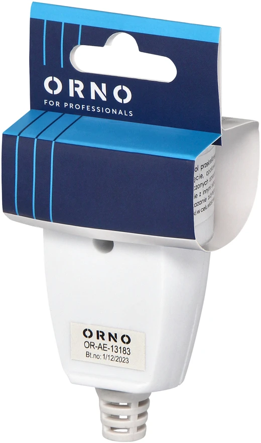 Orno Nešiojama vienguba išardoma jungtis, 16A, 250V, 2P+Z, balta