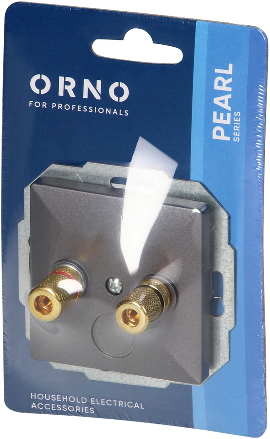 Gniazdo Lizdas Pearl garsiakalbio lizdas, PT-2PG, antracito spalvos