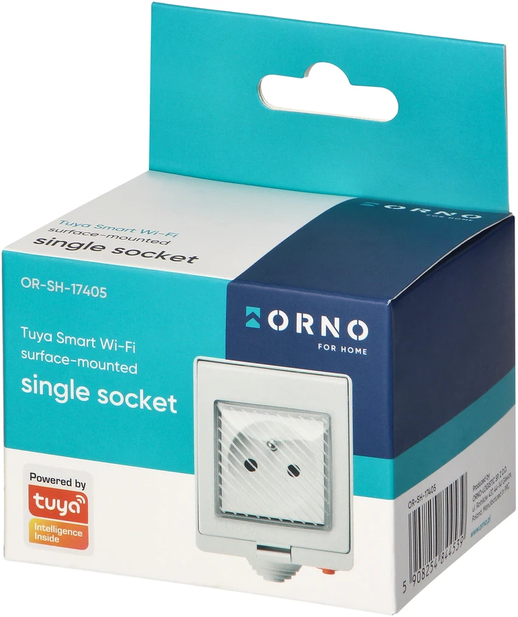 Orno Lizdas „Tuya Smart Wi-Fi IP55“ virštinkinis lizdas