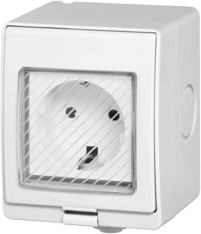 Orno Lizdas „Tuya Smart Wi-Fi“ virštinkinis lizdas IP55, „Schuko“