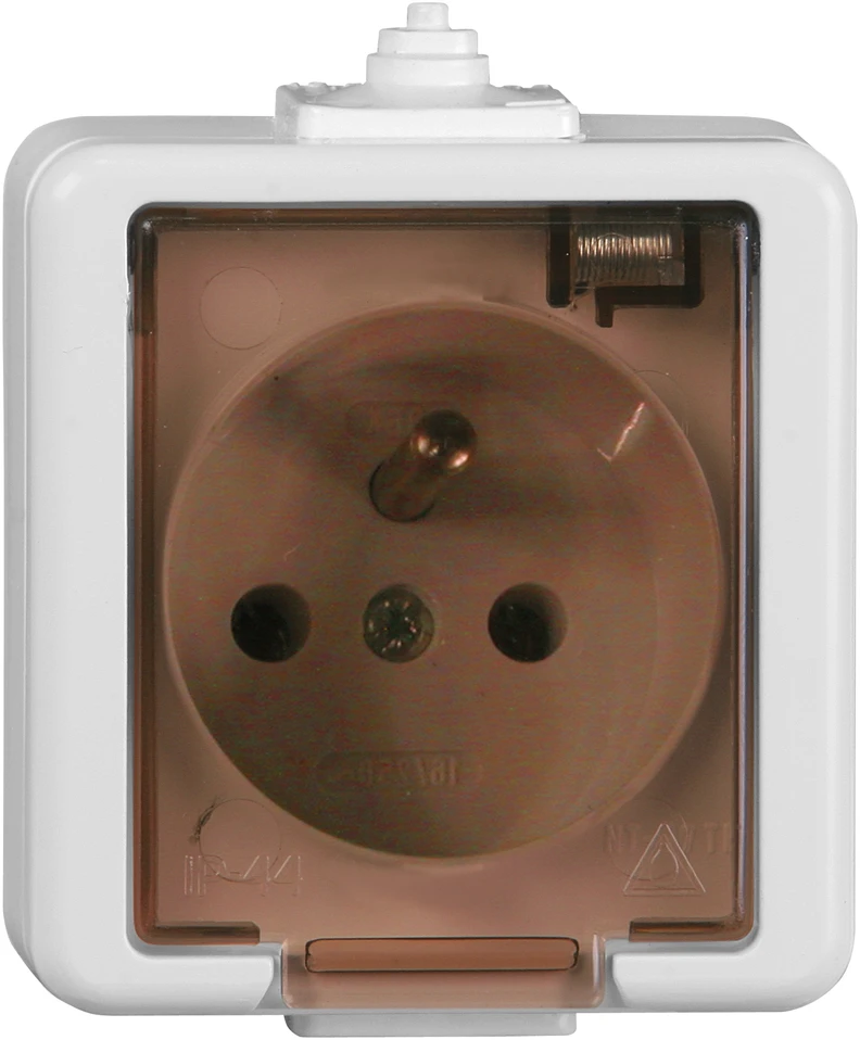 Blow Vienvietis lizdas n/t NT-16SL baltas