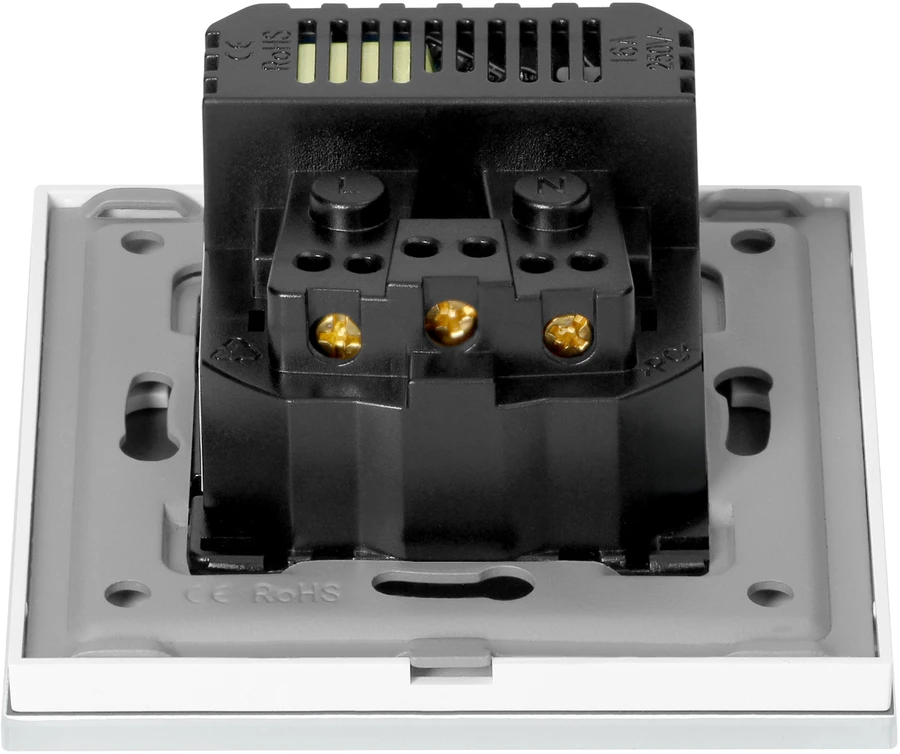 Gniazdo Lizdas Vienas lizdas 2P+Z, Schuko, USB-A + USB-C, išvestis 5VDC maks. 3A, baltas